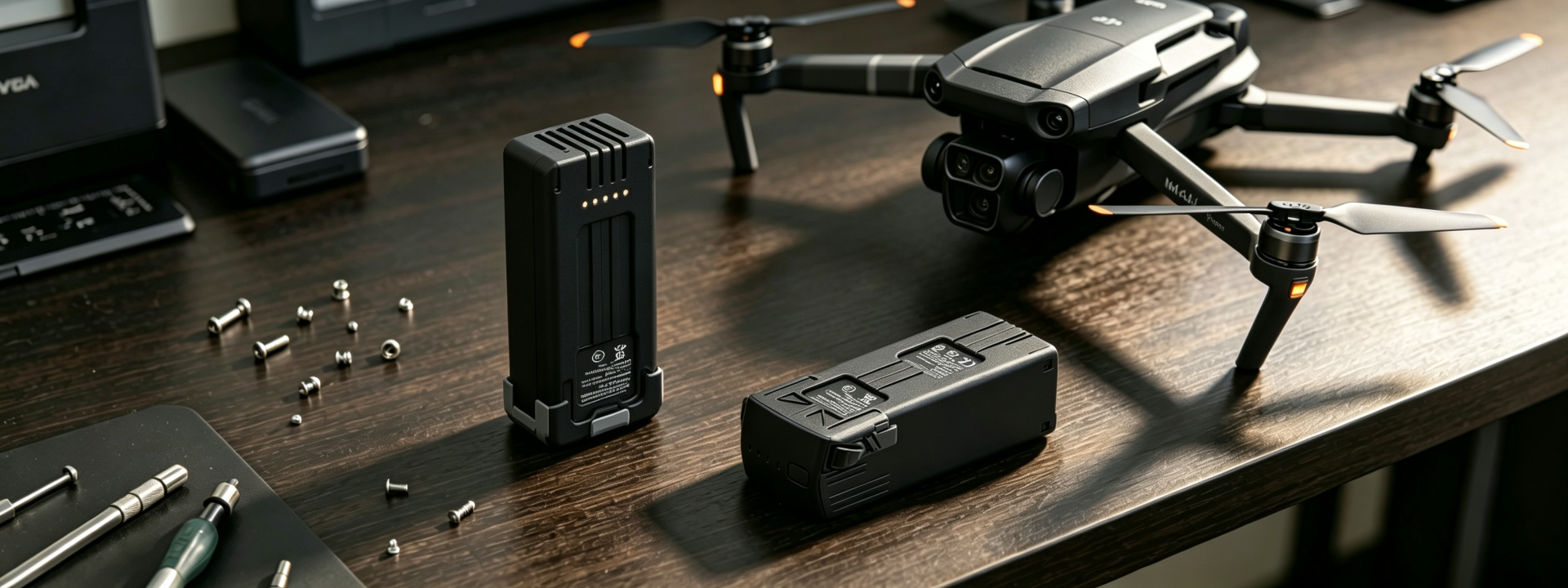 Intelligent Drone Batteries